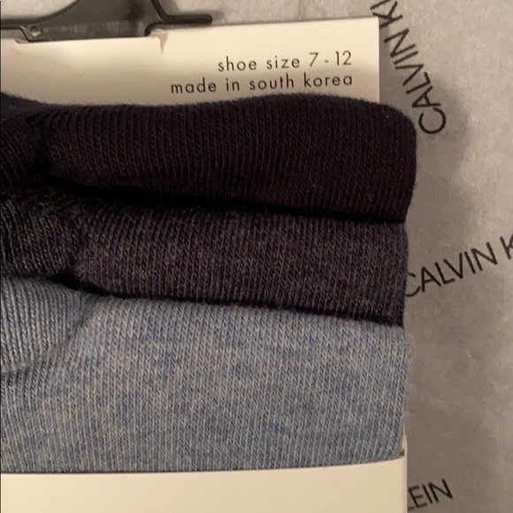 Calvin Klein 3 pack men dress socks - Picture 4 of 4